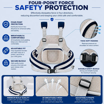 Child Safety Belt for 2-Wheeler Scooters